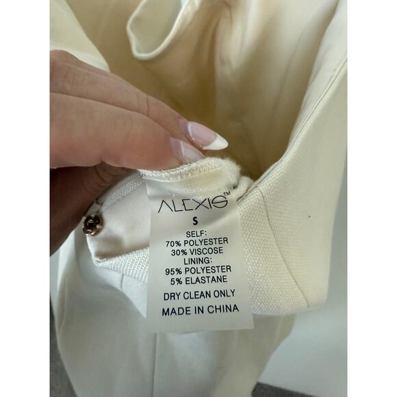 Alexis Rohani Halter Jumpsuit White Size S - Picture 10 of 13